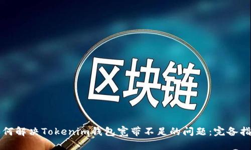 如何解决Tokenim钱包宽带不足的问题：完备指南